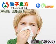 教子良方，五年级，1月第3期—孩子感冒了，什么办？